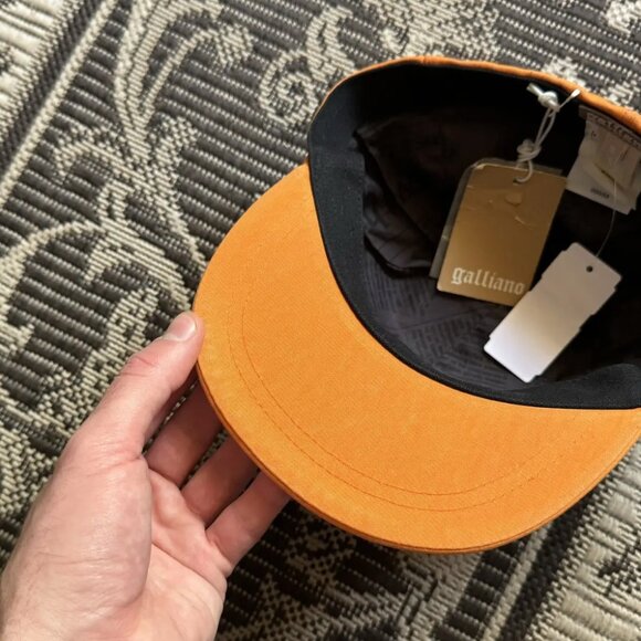 Vintage Galliano 11/5 y2k Rhinestones Hat - Picture 4 of 12